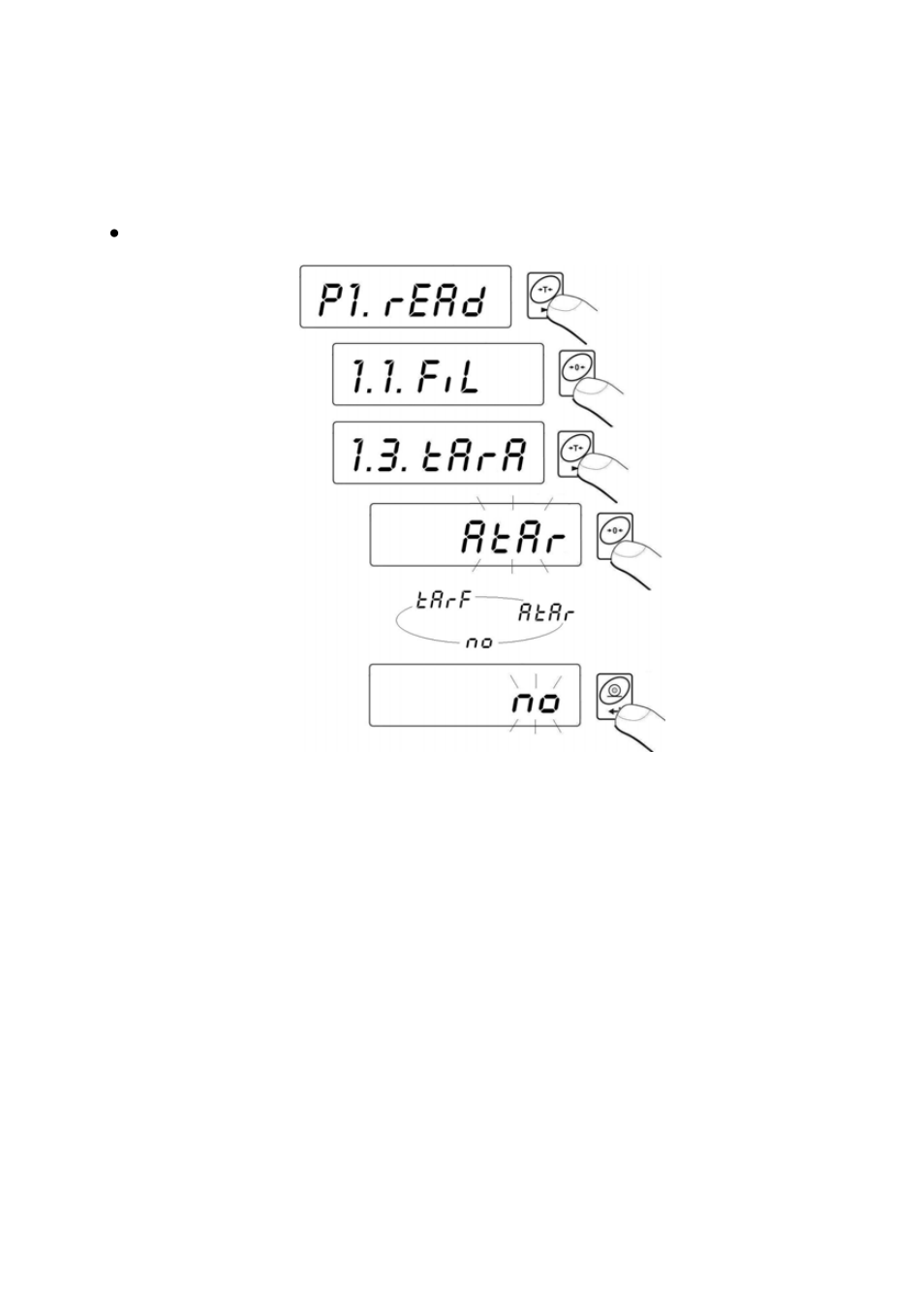 Tare function | RADWAG Scales of WPT series User Manual | Page 32 / 85