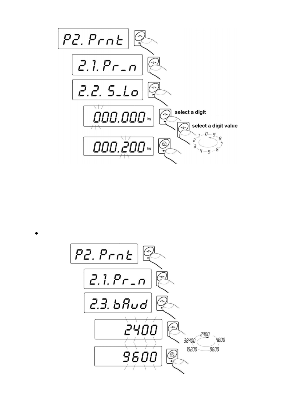 Baud rate | RADWAG Scales of WPT series User Manual | Page 35 / 85