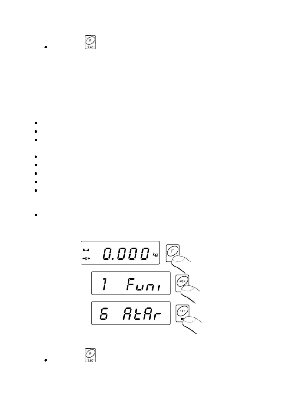 Automatic tare, Atic tare, Autom | RADWAG Scales of WPT series User Manual | Page 51 / 85