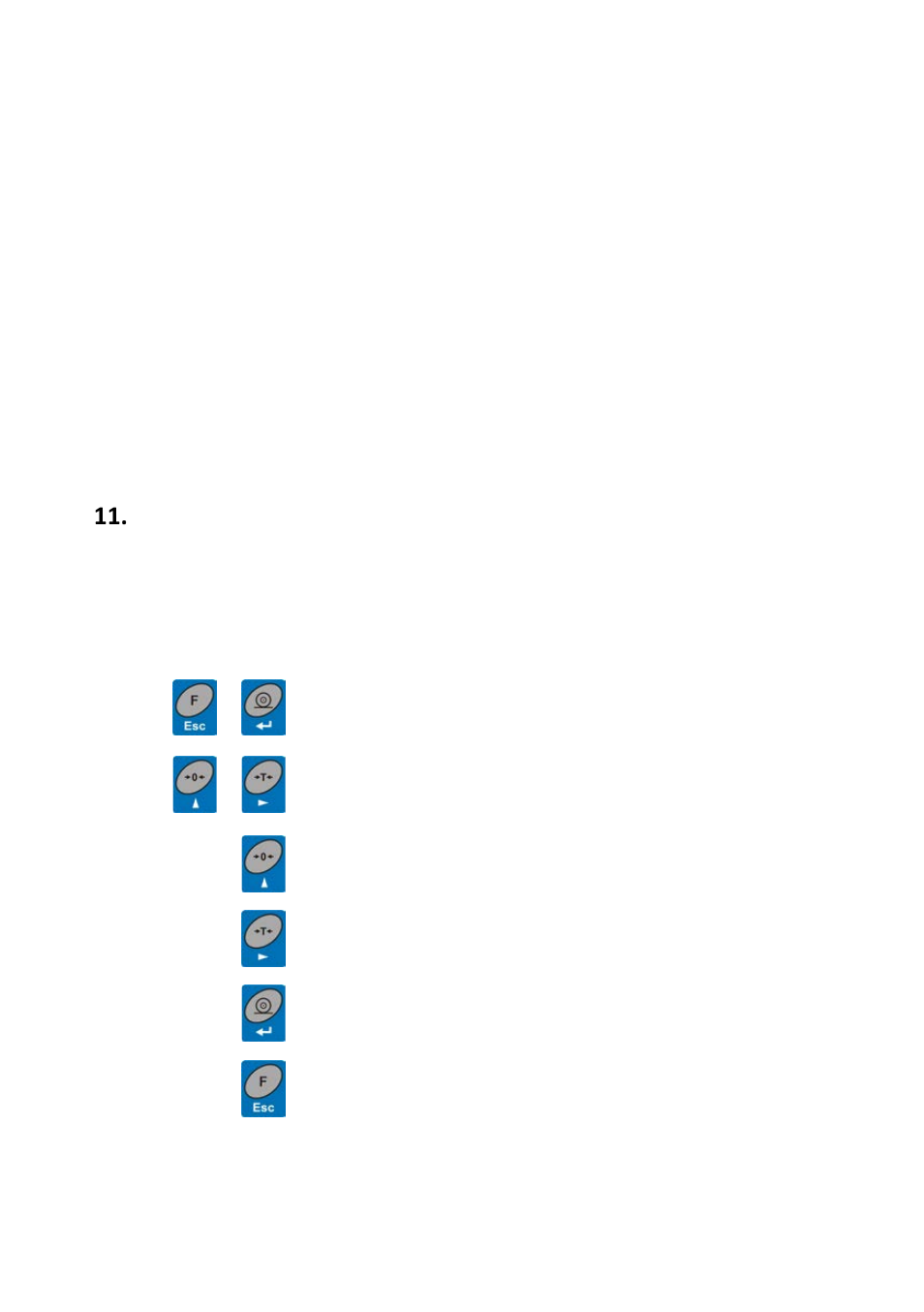 Browsing user’s menu, Keypad | RADWAG PUE C indicator User Manual | Page 18 / 47