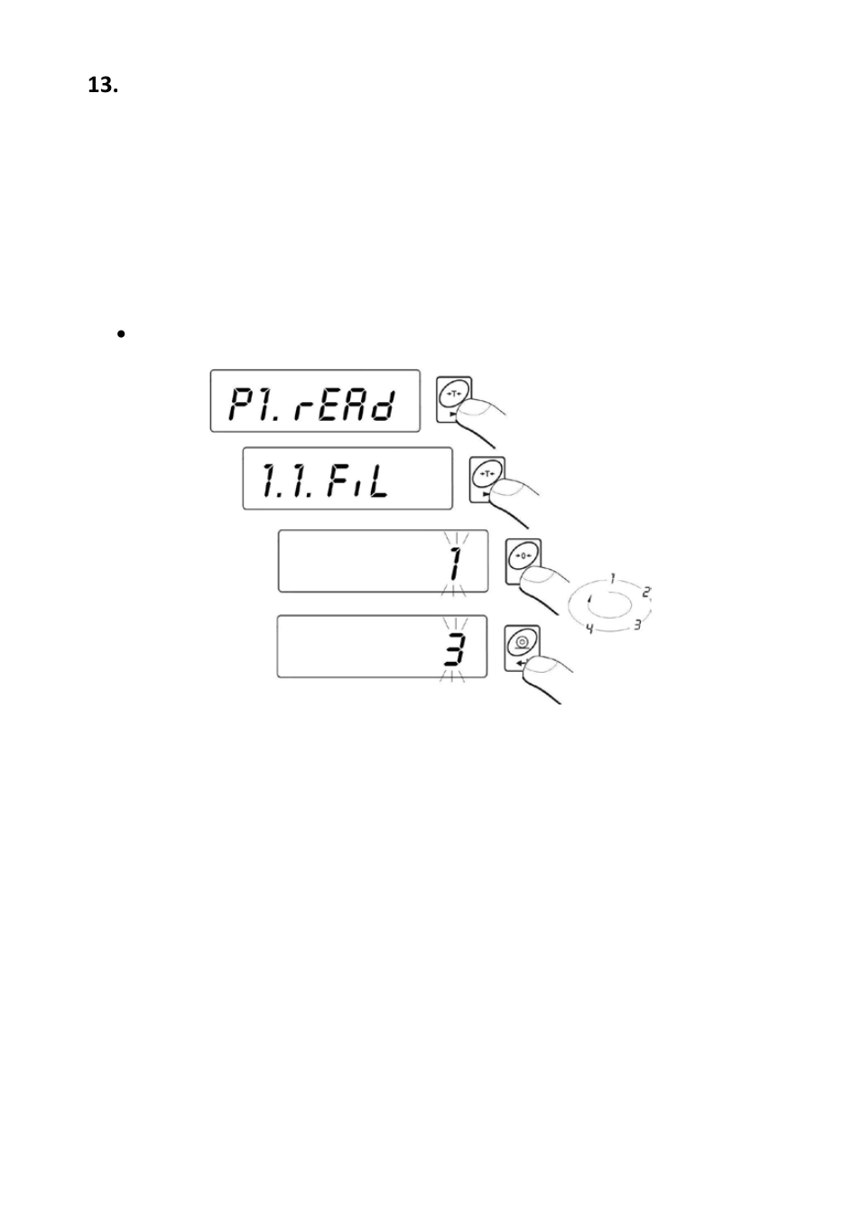 Main parameters, Adjustment of filtering level | RADWAG PUE C indicator User Manual | Page 24 / 47