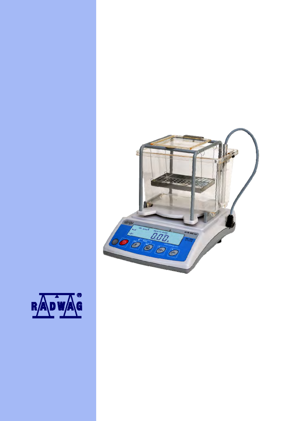 RADWAG WTB 600/AU Carat Balance User Manual | 65 pages