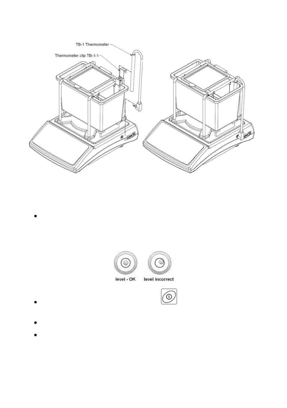 Start-up | RADWAG WTB 600/AU Carat Balance User Manual | Page 10 / 65