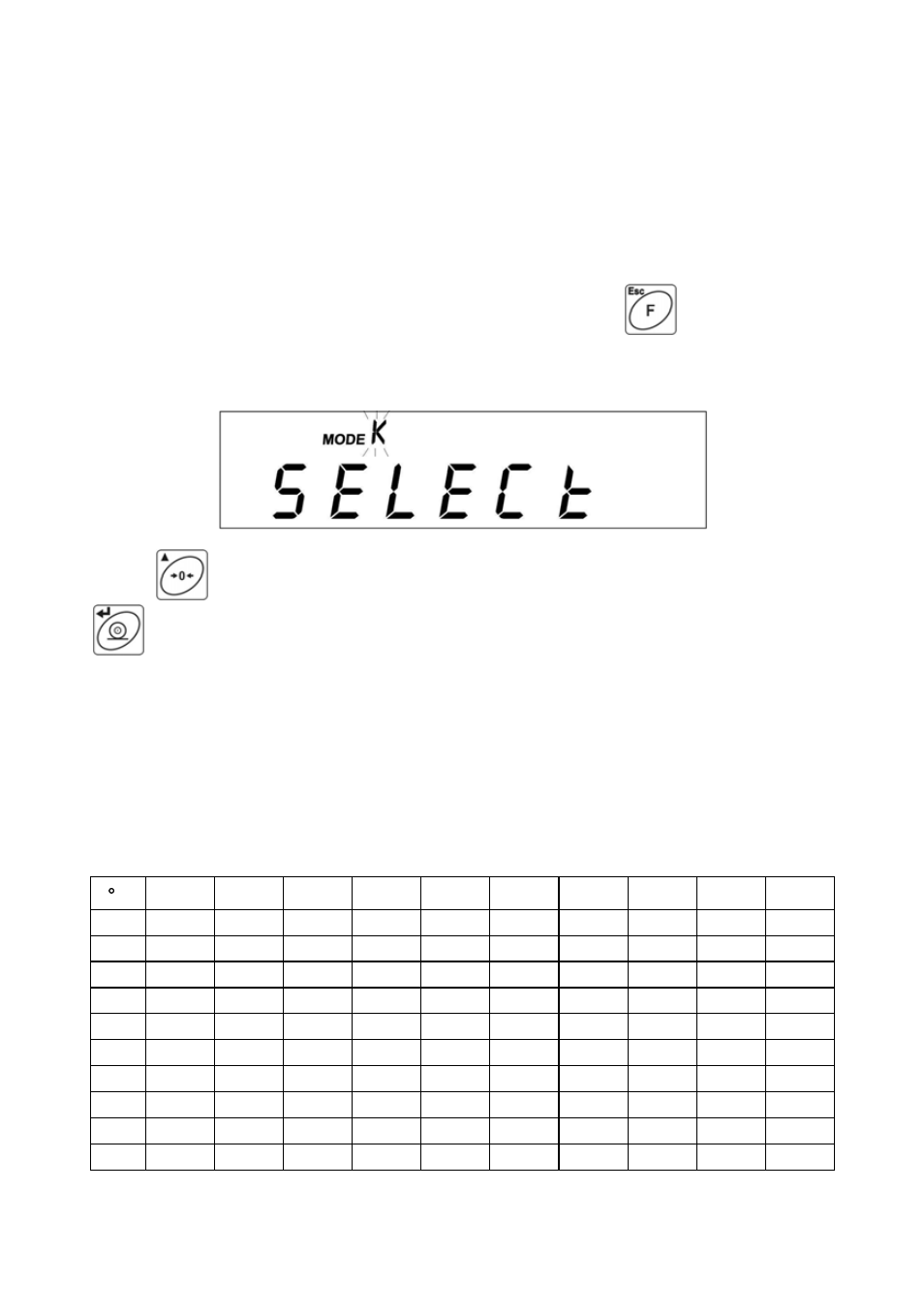 Working mode selection, Declaring liquid (water) temperature | RADWAG WTB 600/AU Carat Balance User Manual | Page 33 / 65