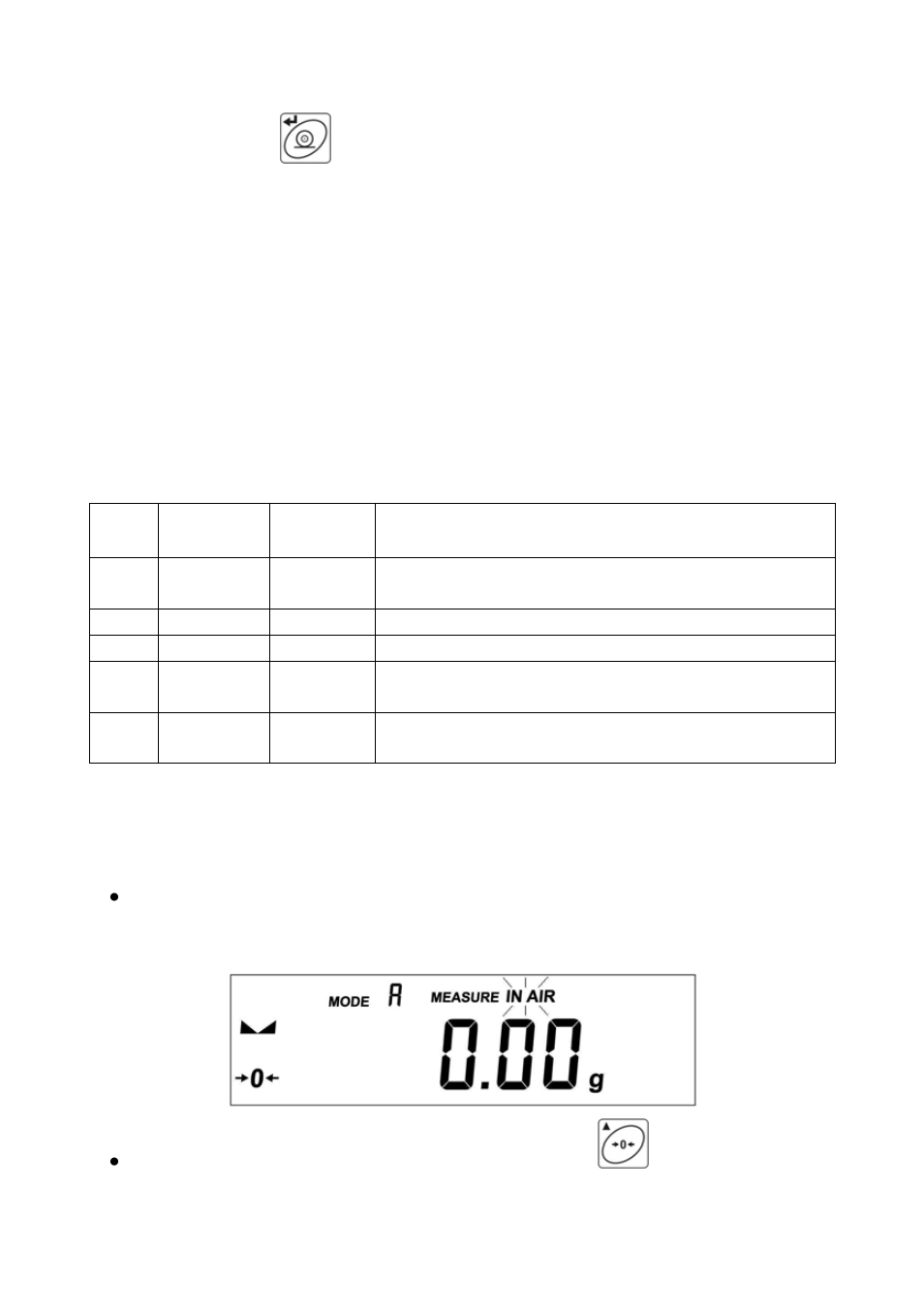 Mode’s local settings, Testing procedure | RADWAG WTB 600/AU Carat Balance User Manual | Page 44 / 65