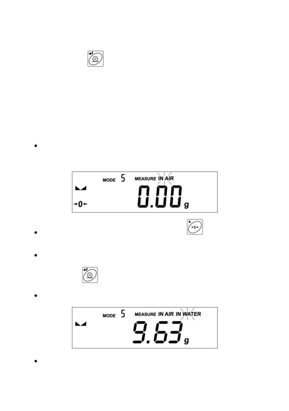 Determining density of other metals | RADWAG WTB 600/AU Carat Balance User Manual | Page 46 / 65