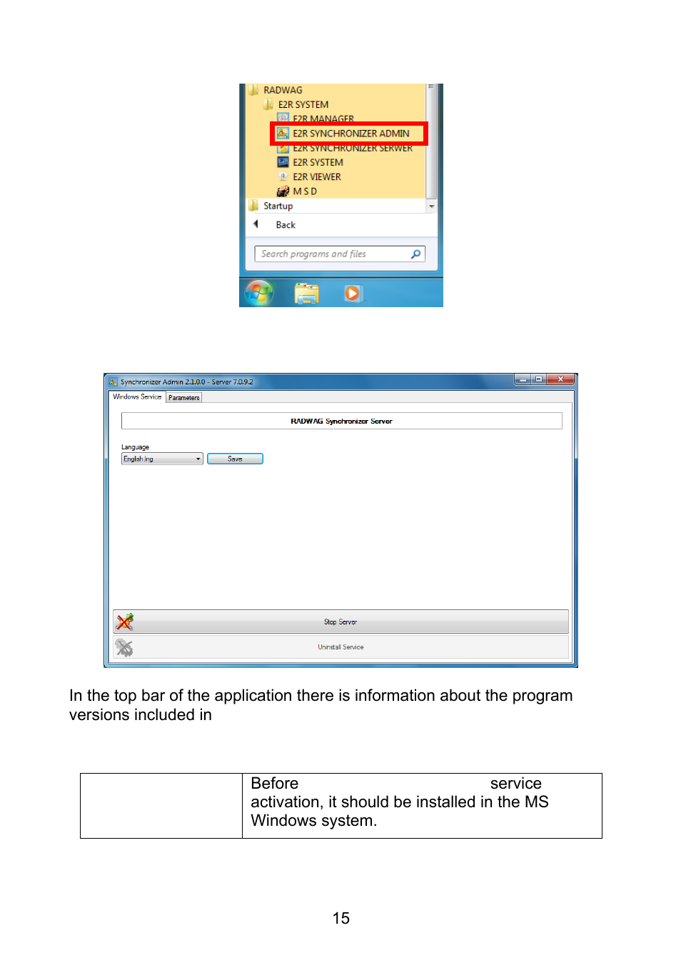 RADWAG E2R Weighing Records User Manual | Page 15 / 56