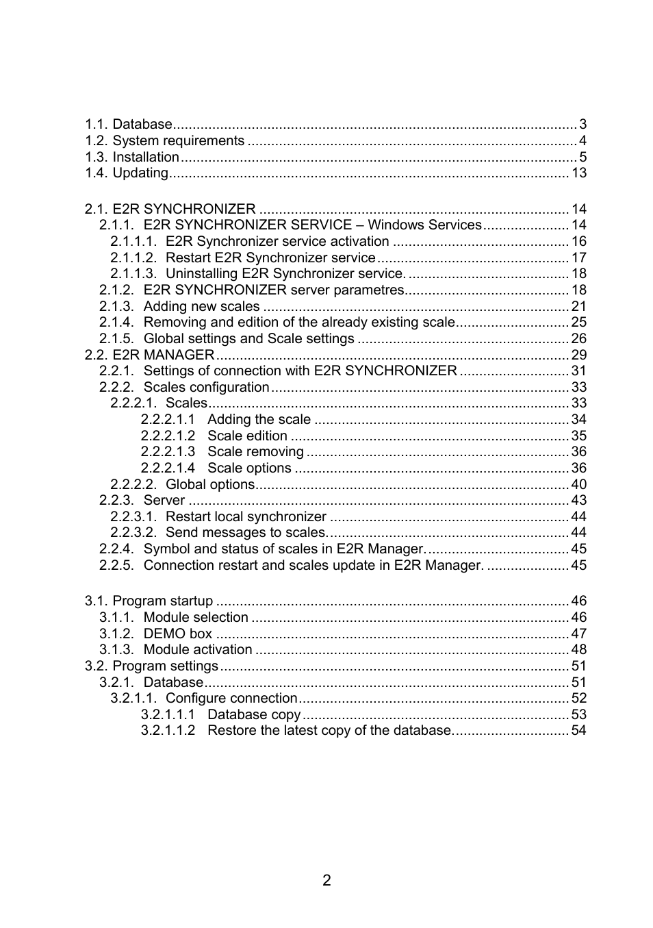 RADWAG E2R Weighing Records User Manual | Page 2 / 56