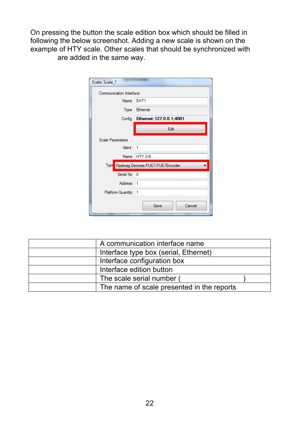 RADWAG E2R Weighing Records User Manual | Page 22 / 56