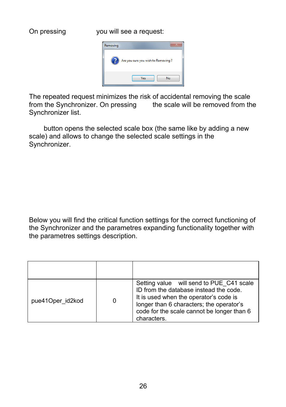 Global settings and scale settings | RADWAG E2R Weighing Records User Manual | Page 26 / 56