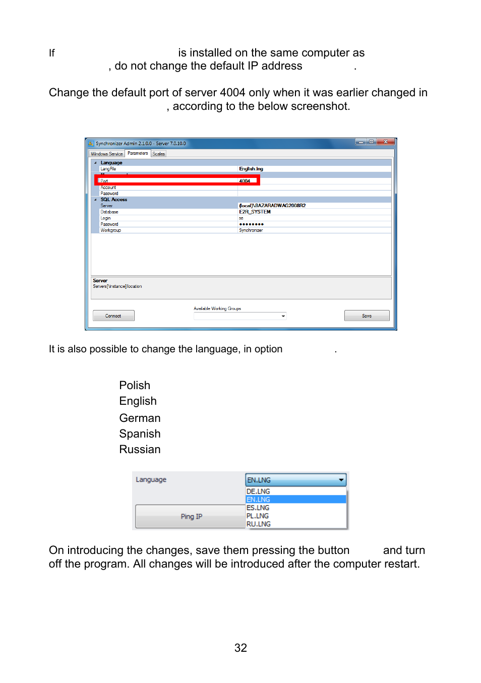 RADWAG E2R Weighing Records User Manual | Page 32 / 56