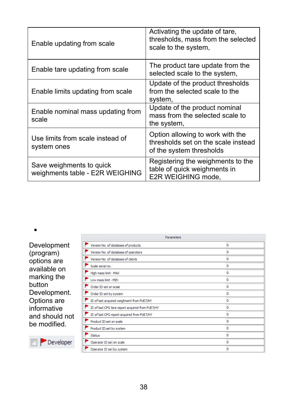 RADWAG E2R Weighing Records User Manual | Page 38 / 56