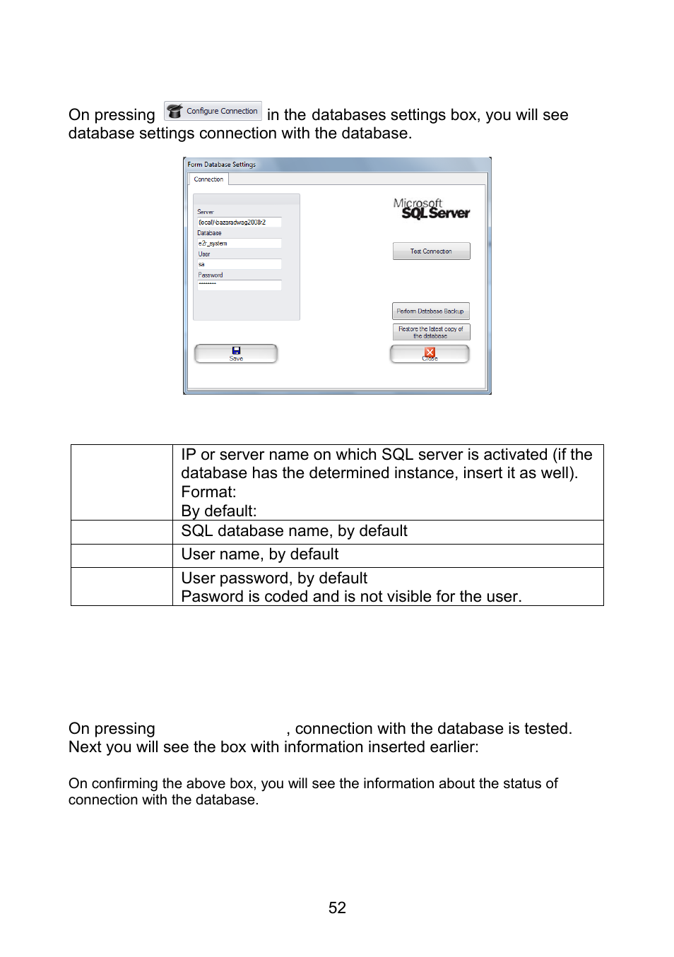 Configure connection | RADWAG E2R Weighing Records User Manual | Page 52 / 56