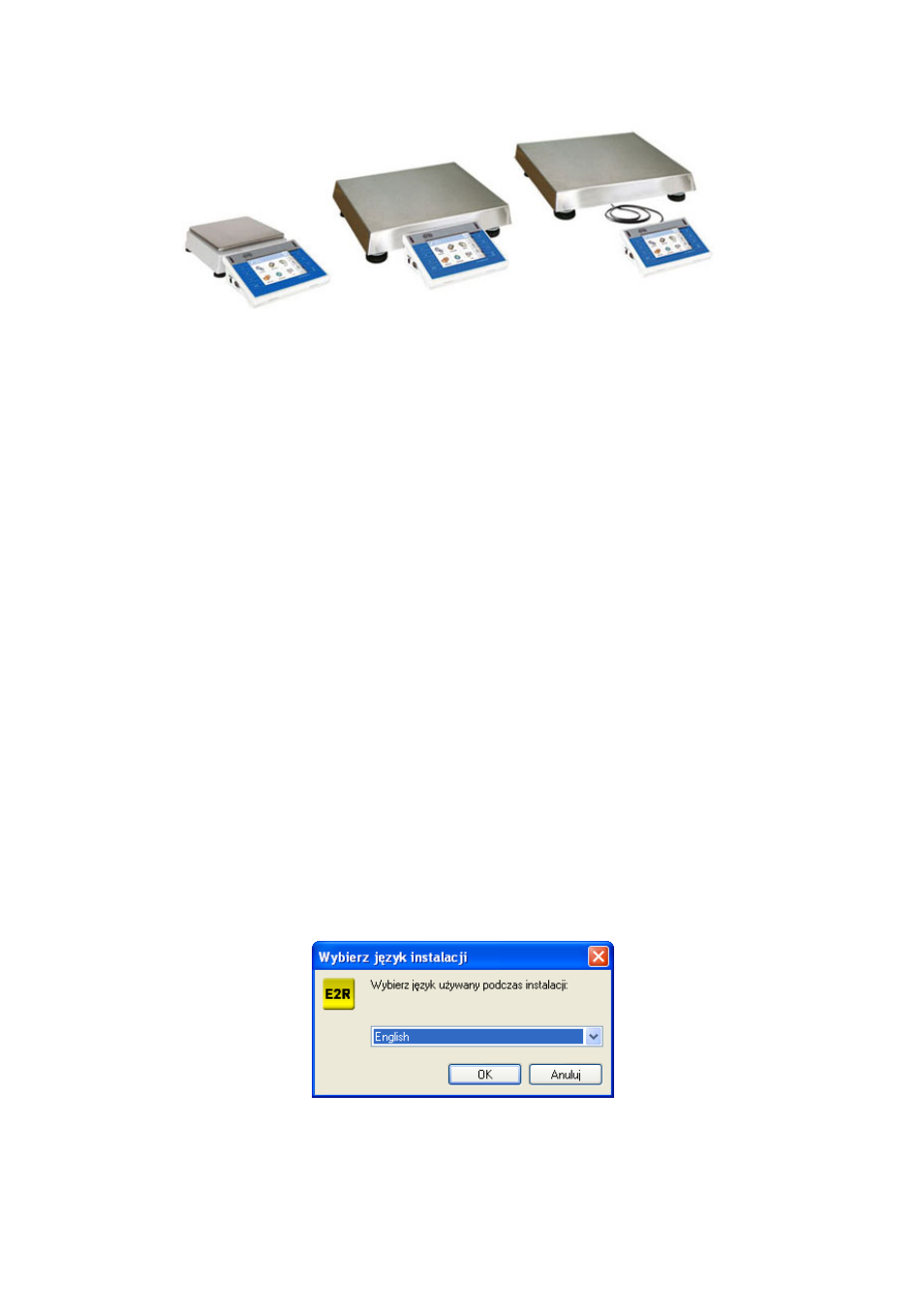 Software instruction, Databases, Installation of e2r weighing records | RADWAG E2R Weighing Records User Manual | Page 7 / 59