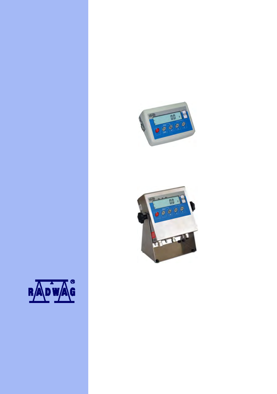 RADWAG PUE C/31H/Z Indicator User Manual | 68 pages