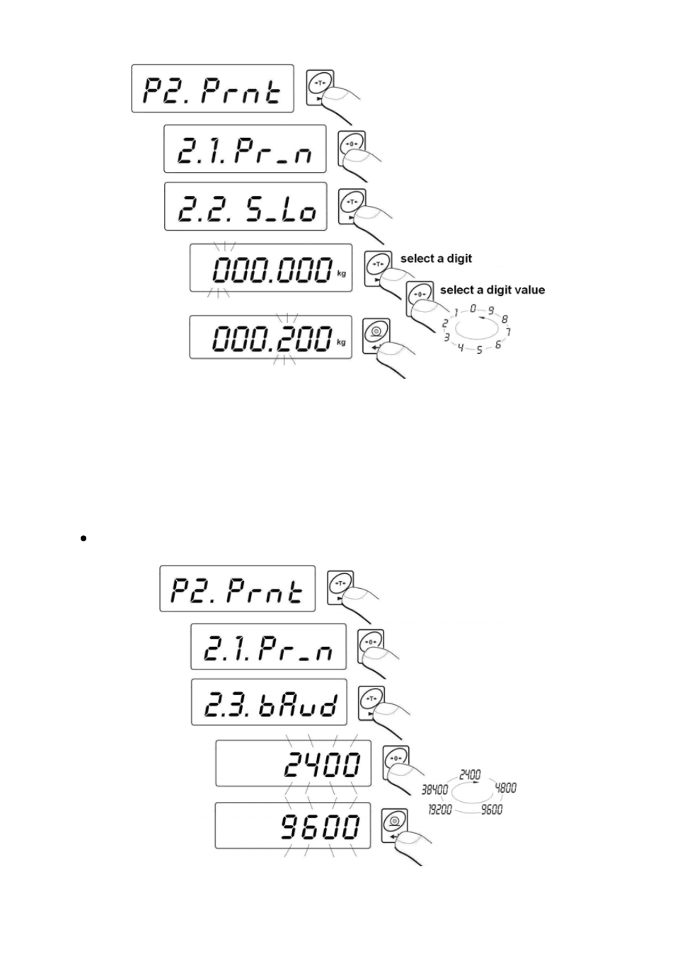 Baud rate | RADWAG PUE C/31H/Z Indicator User Manual | Page 25 / 68