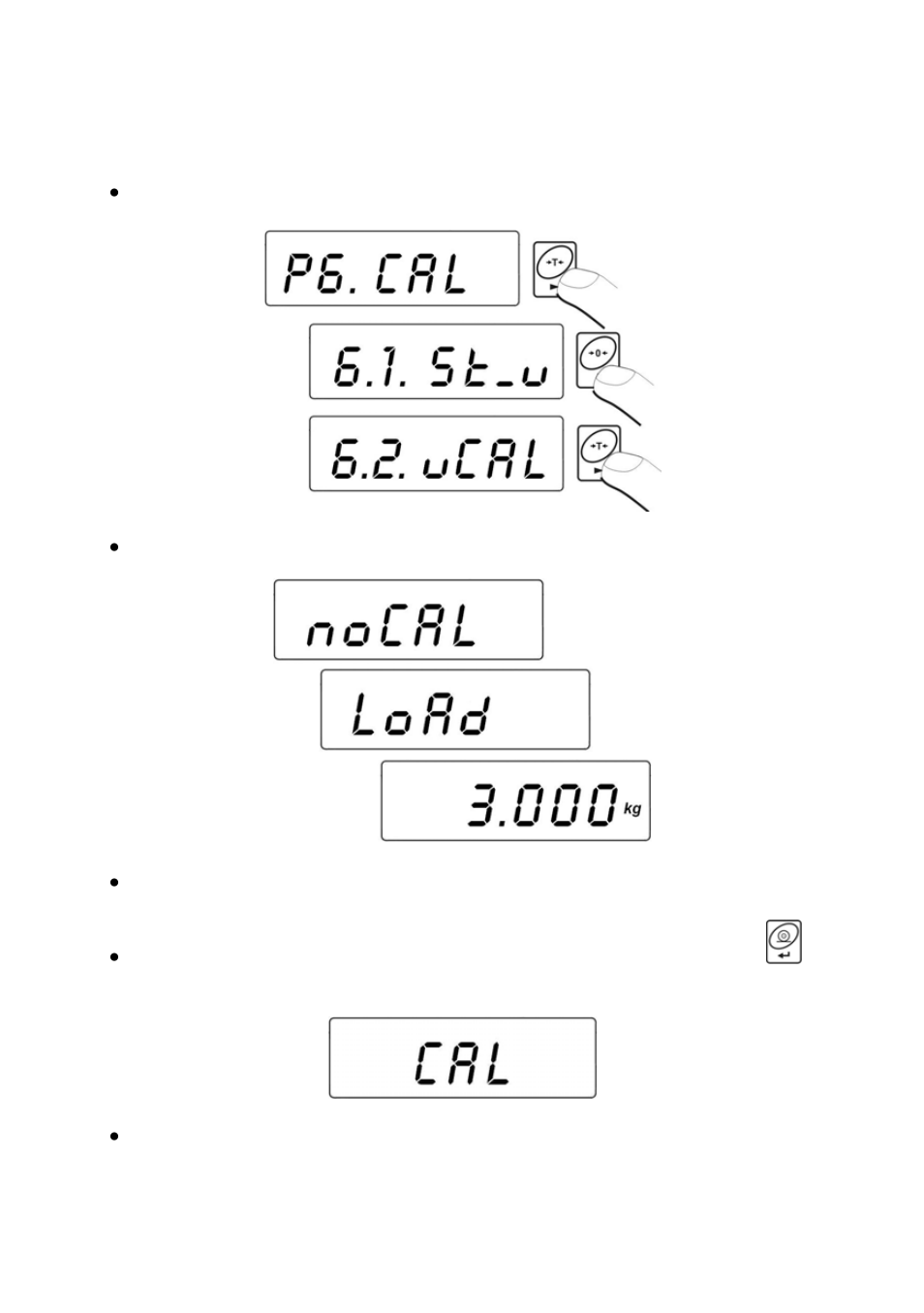 Calibration | RADWAG PUE C/31H/Z Indicator User Manual | Page 50 / 68