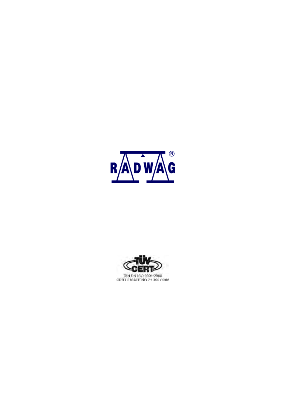 Manufacturer | RADWAG PUE C/31H/Z Indicator User Manual | Page 68 / 68