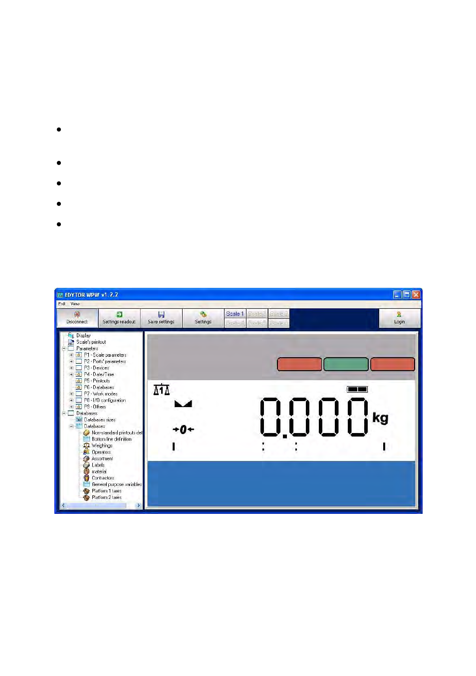 Cooperation with „edytor wpw” – pc software tool, Main window, Ain window | RADWAG PUE C41H Indicator User Manual | Page 153 / 163