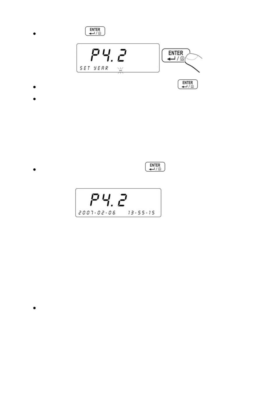 Date format | RADWAG PUE C41H Indicator User Manual | Page 49 / 163