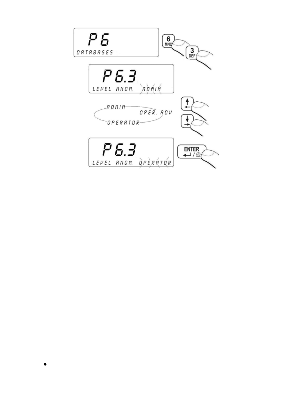 Password type, Assword type | RADWAG PUE C41H Indicator User Manual | Page 61 / 163