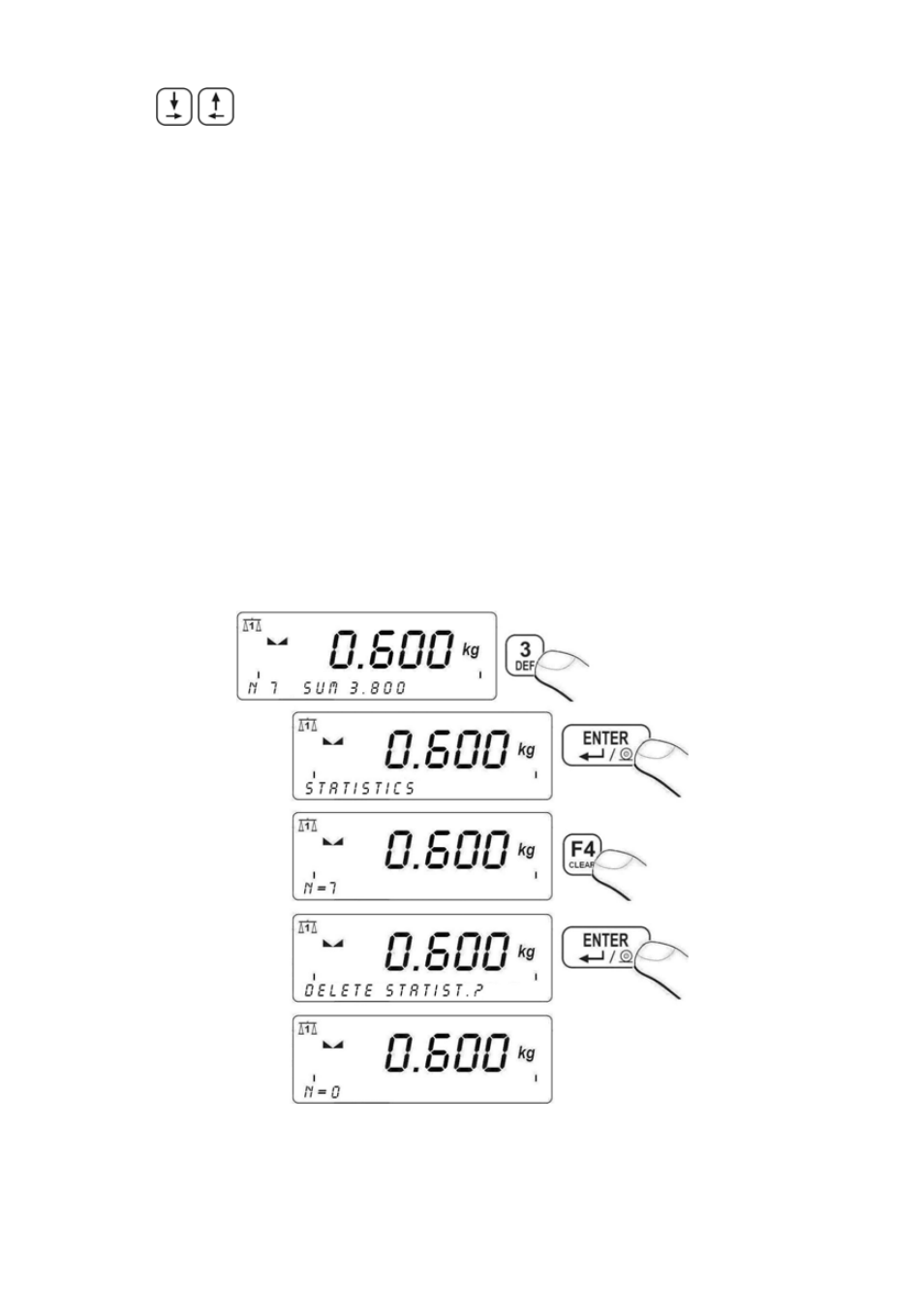 Zeroing statistics | RADWAG PUE C41H Indicator User Manual | Page 80 / 163