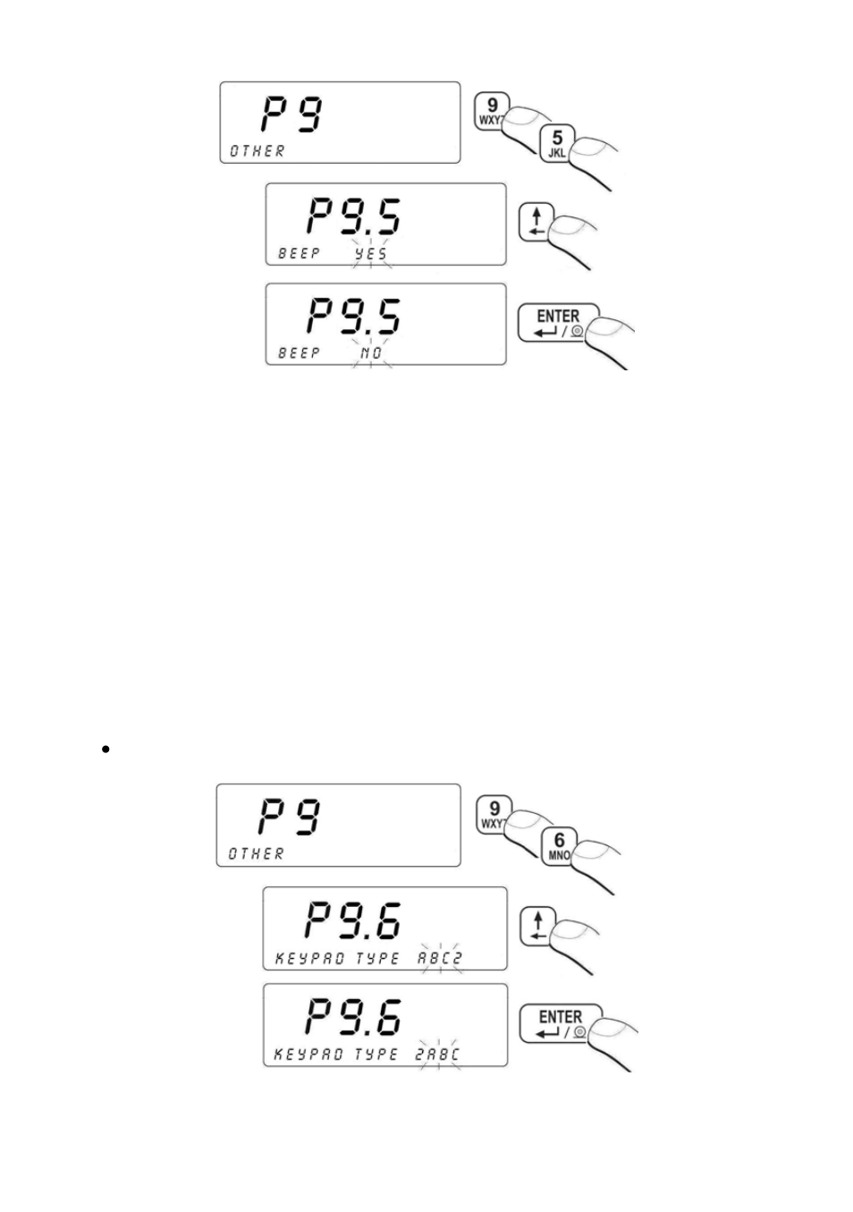 Keypad modes, Eypad modes | RADWAG PUE C41H Indicator User Manual | Page 87 / 163