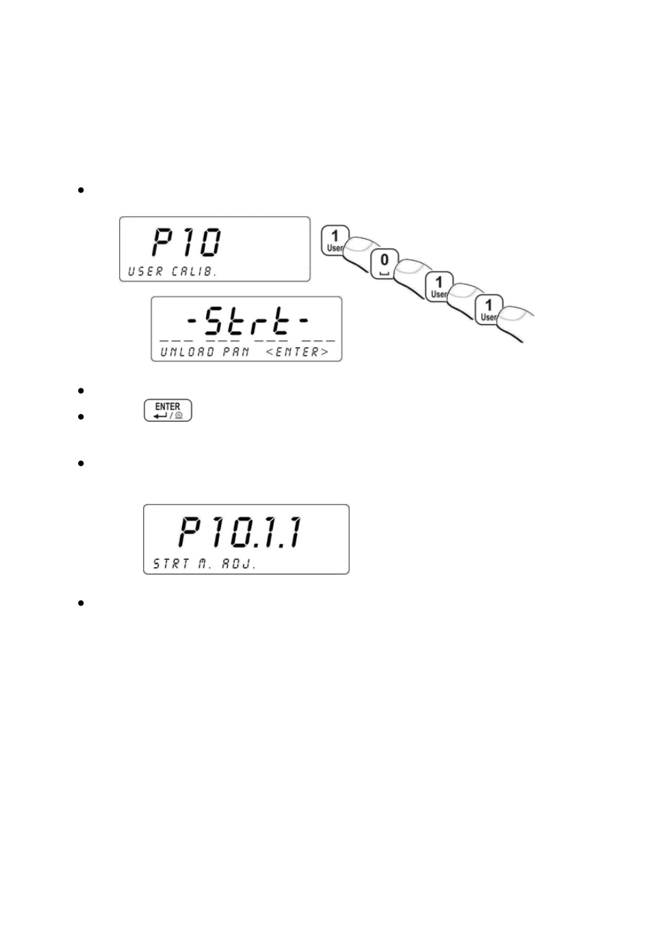 Start mass adjustment | RADWAG PUE C41H Indicator User Manual | Page 90 / 163