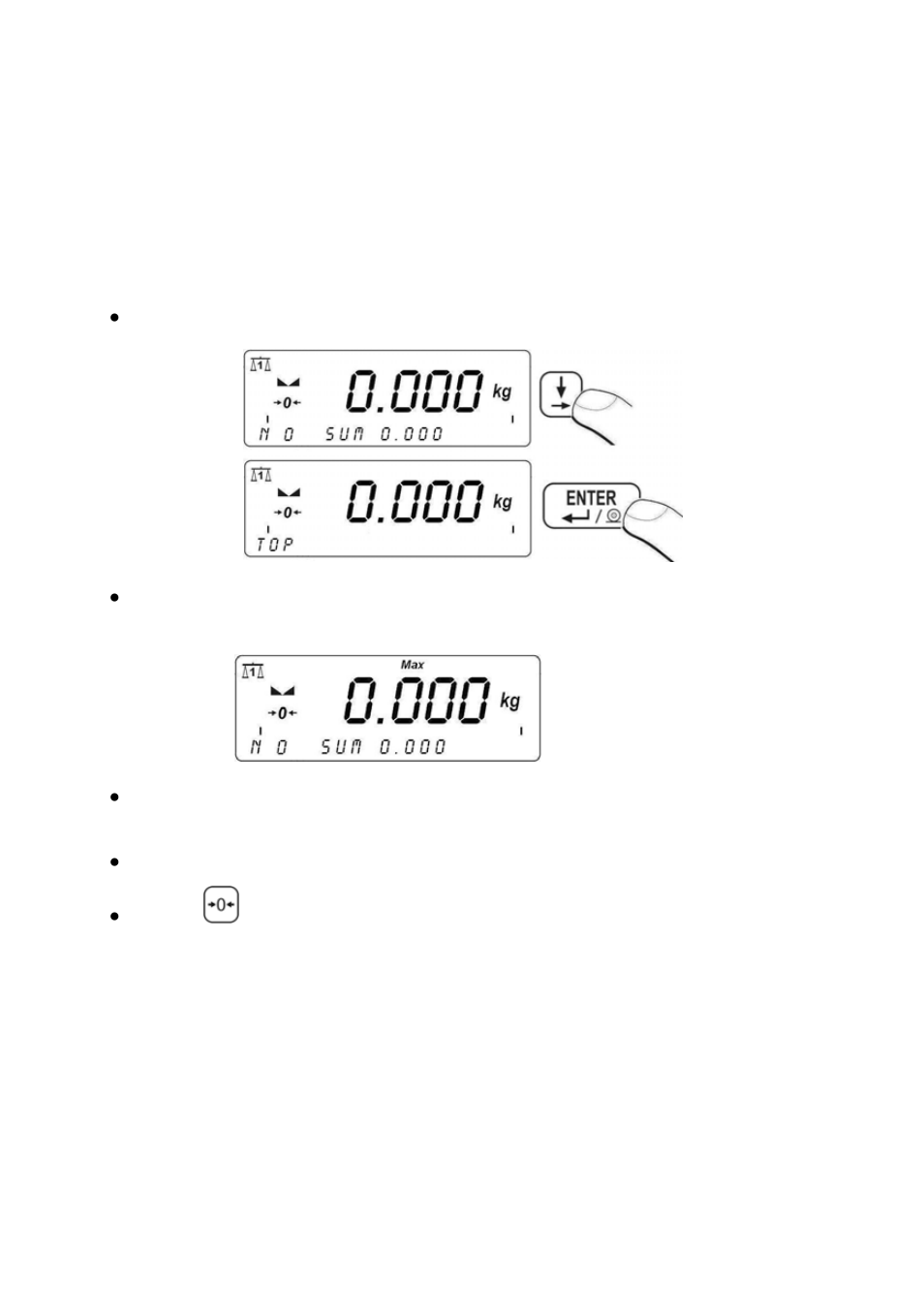 Maximal force latch, Counting pieces, Aximal force latch | RADWAG PUE C41H Indicator User Manual | Page 96 / 163