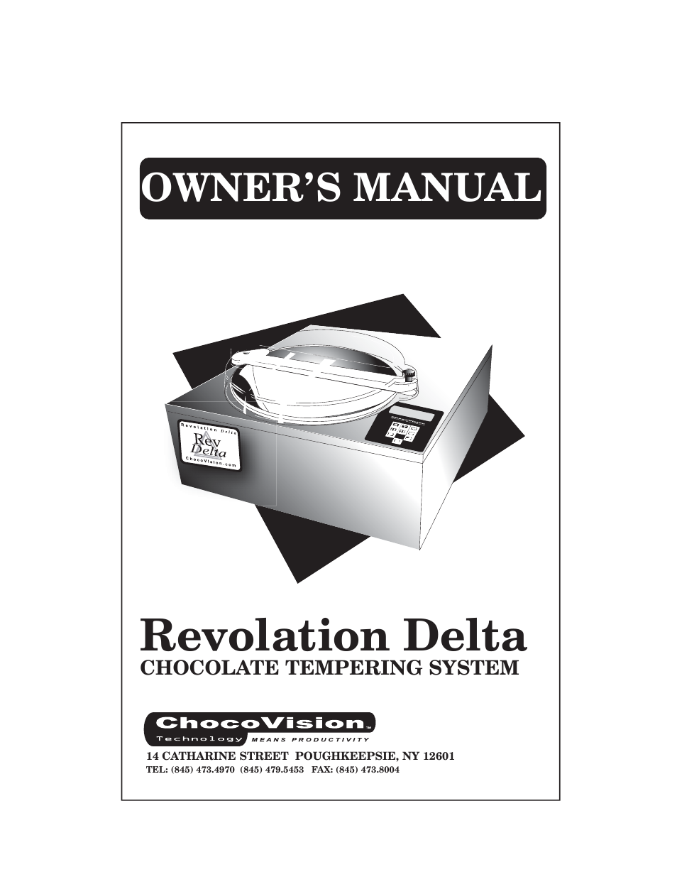 ChocoVision REVOLATION DELTA User Manual | 13 pages