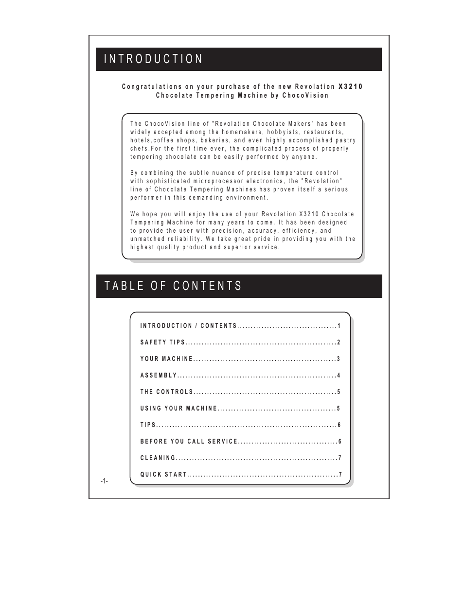 ChocoVision REVOLATION X3210 User Manual | Page 2 / 8