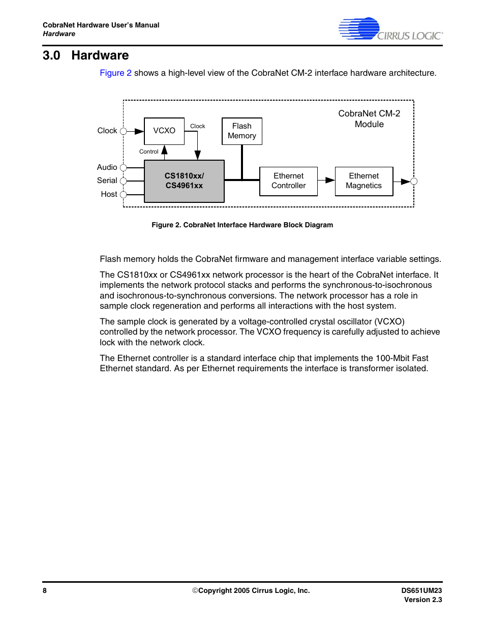 0 hardware | Cirrus Logic CS1810xx User Manual | Page 8 / 54