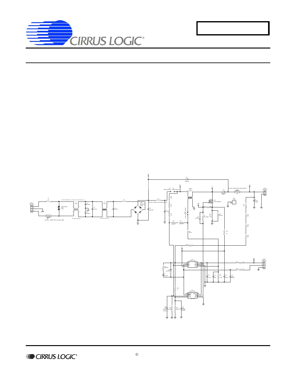 Cirrus Logic CS160x User Manual | 8 pages