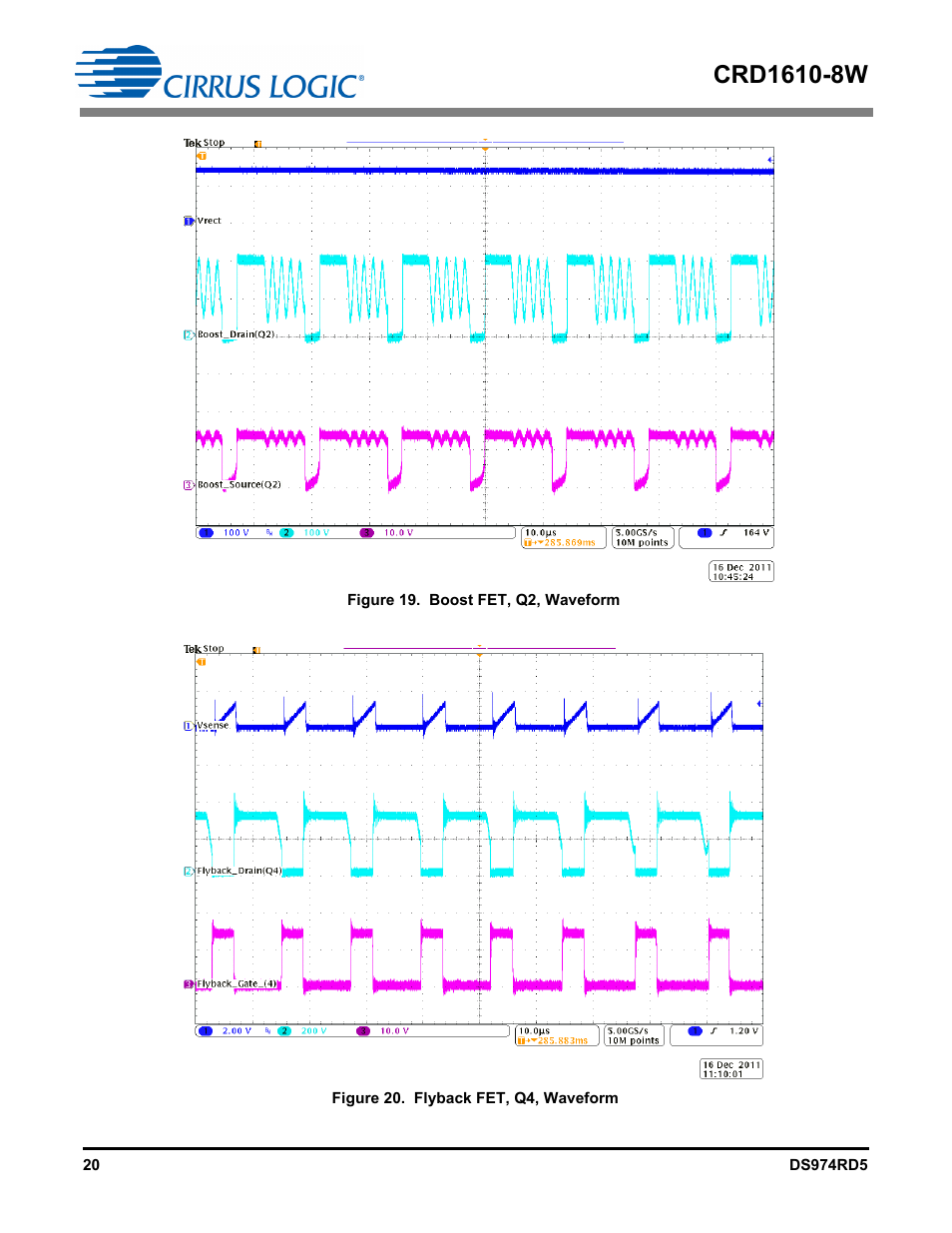 Cirrus Logic CRD1610-8W User Manual | Page 20 / 24