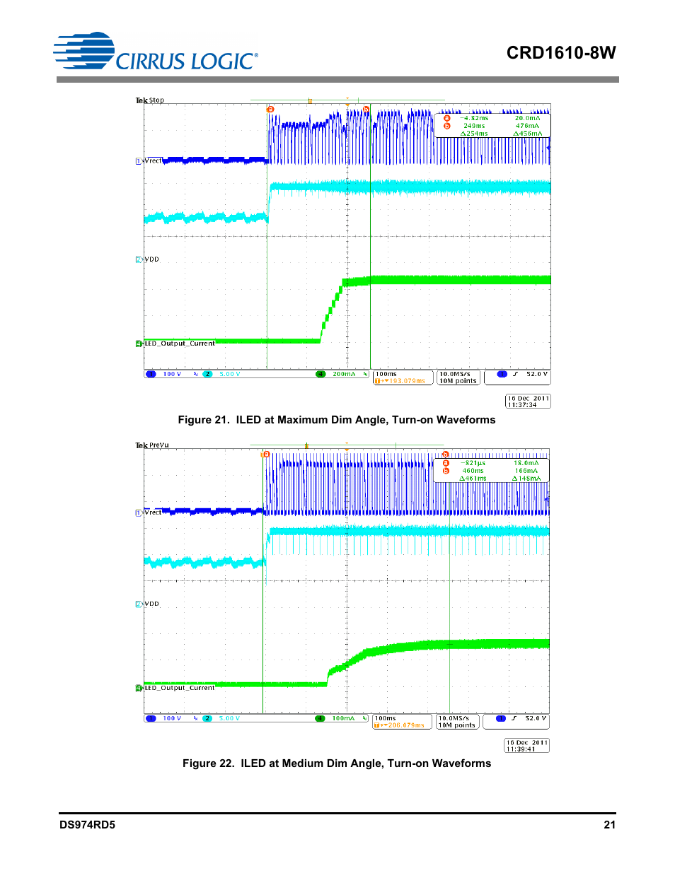 Cirrus Logic CRD1610-8W User Manual | Page 21 / 24