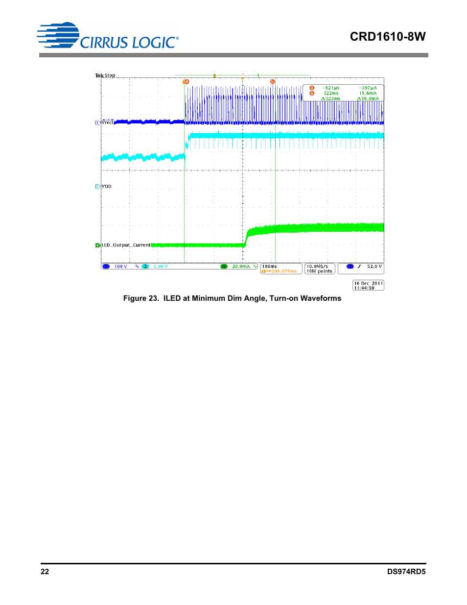 Cirrus Logic CRD1610-8W User Manual | Page 22 / 24