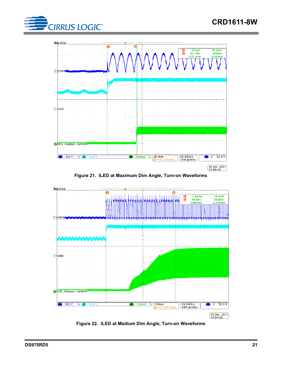 Cirrus Logic CRD1611-8W User Manual | Page 21 / 25