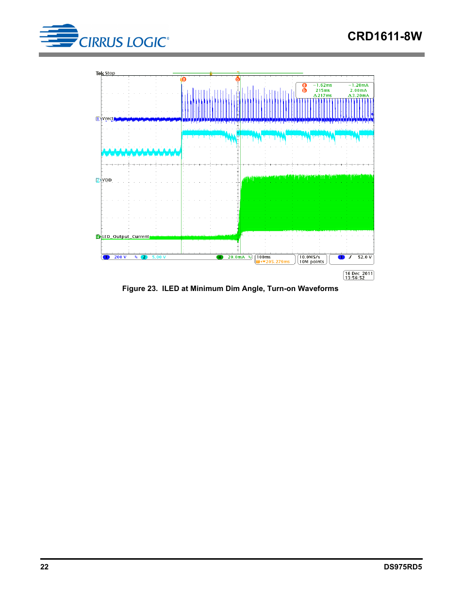 Cirrus Logic CRD1611-8W User Manual | Page 22 / 25