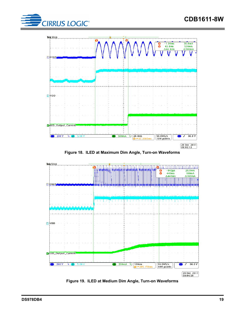 Cirrus Logic CDB1611-8W User Manual | Page 19 / 21