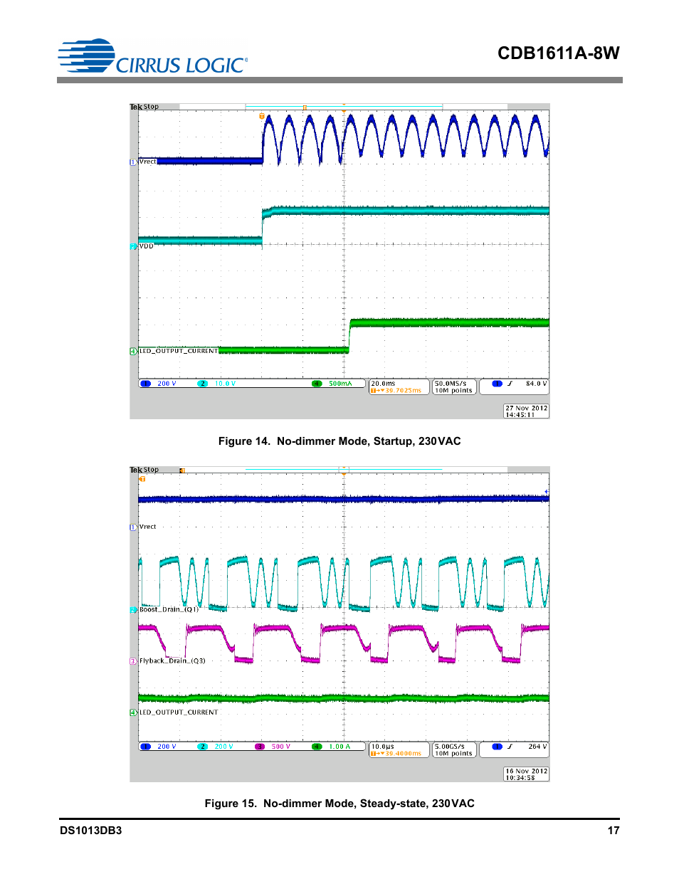 Cirrus Logic CDB1611A-8W User Manual | Page 17 / 21