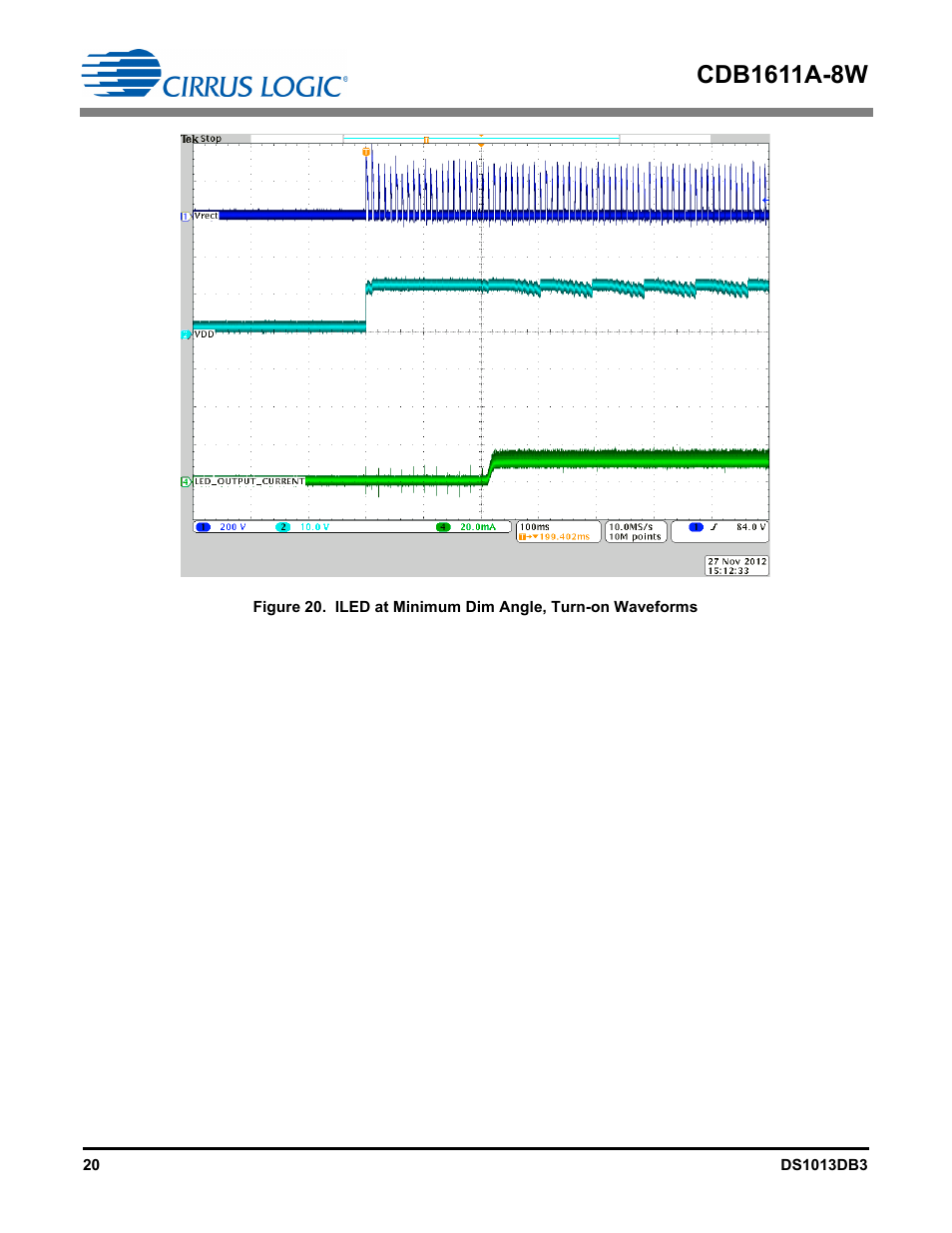 Cirrus Logic CDB1611A-8W User Manual | Page 20 / 21