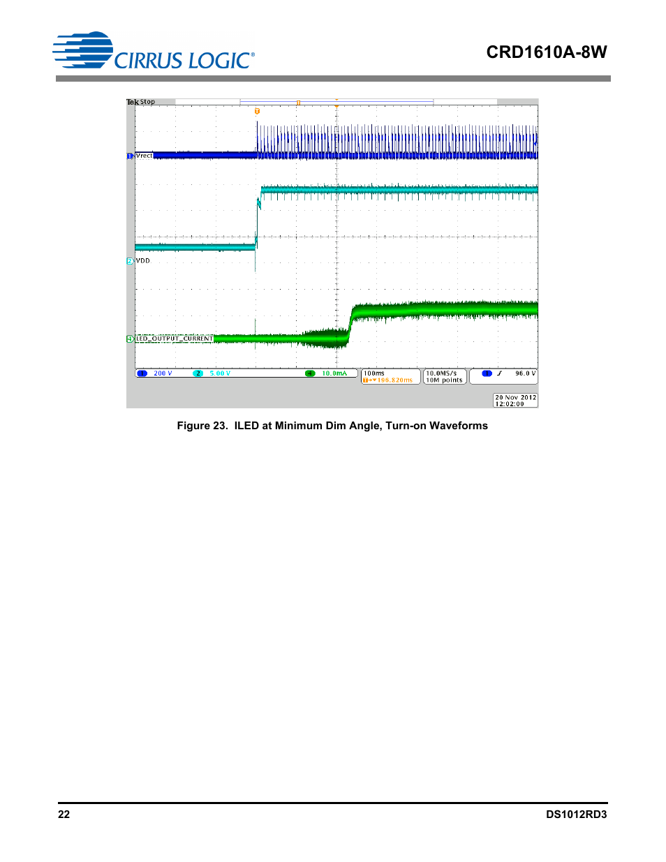 Cirrus Logic CRD1610A-8W User Manual | Page 22 / 24