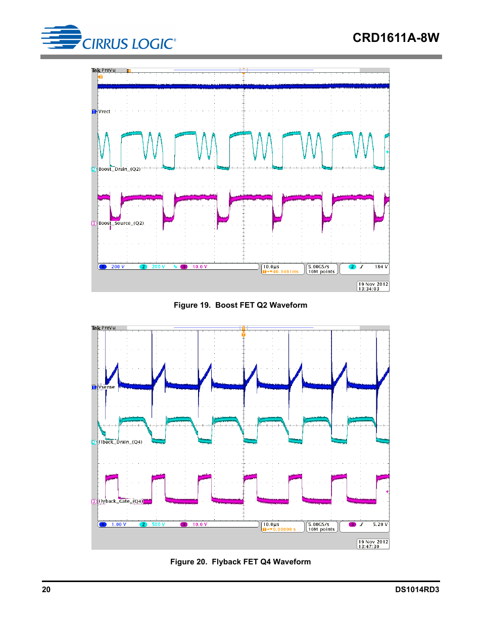Cirrus Logic CRD1611A-8W User Manual | Page 20 / 25