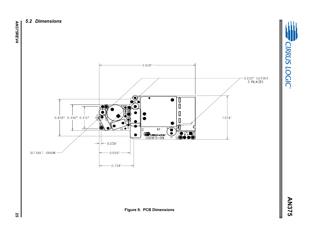 2 dimensions, An375 | Cirrus Logic AN375 User Manual | Page 25 / 27