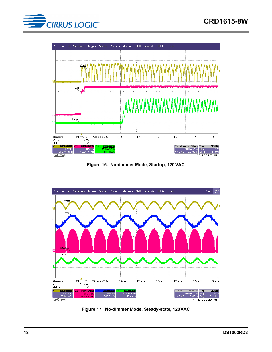 Cirrus Logic CRD1615-8W User Manual | Page 18 / 22