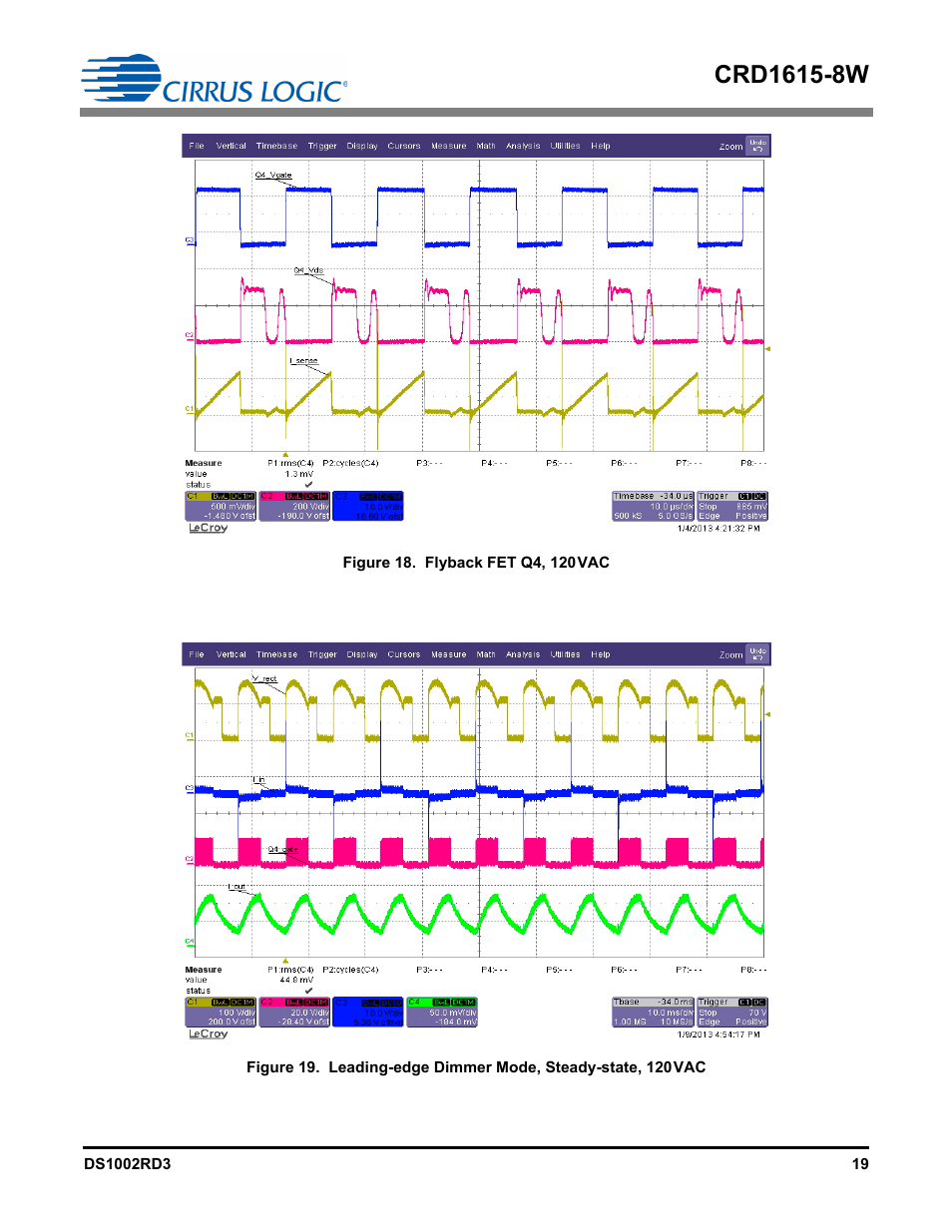 Cirrus Logic CRD1615-8W User Manual | Page 19 / 22