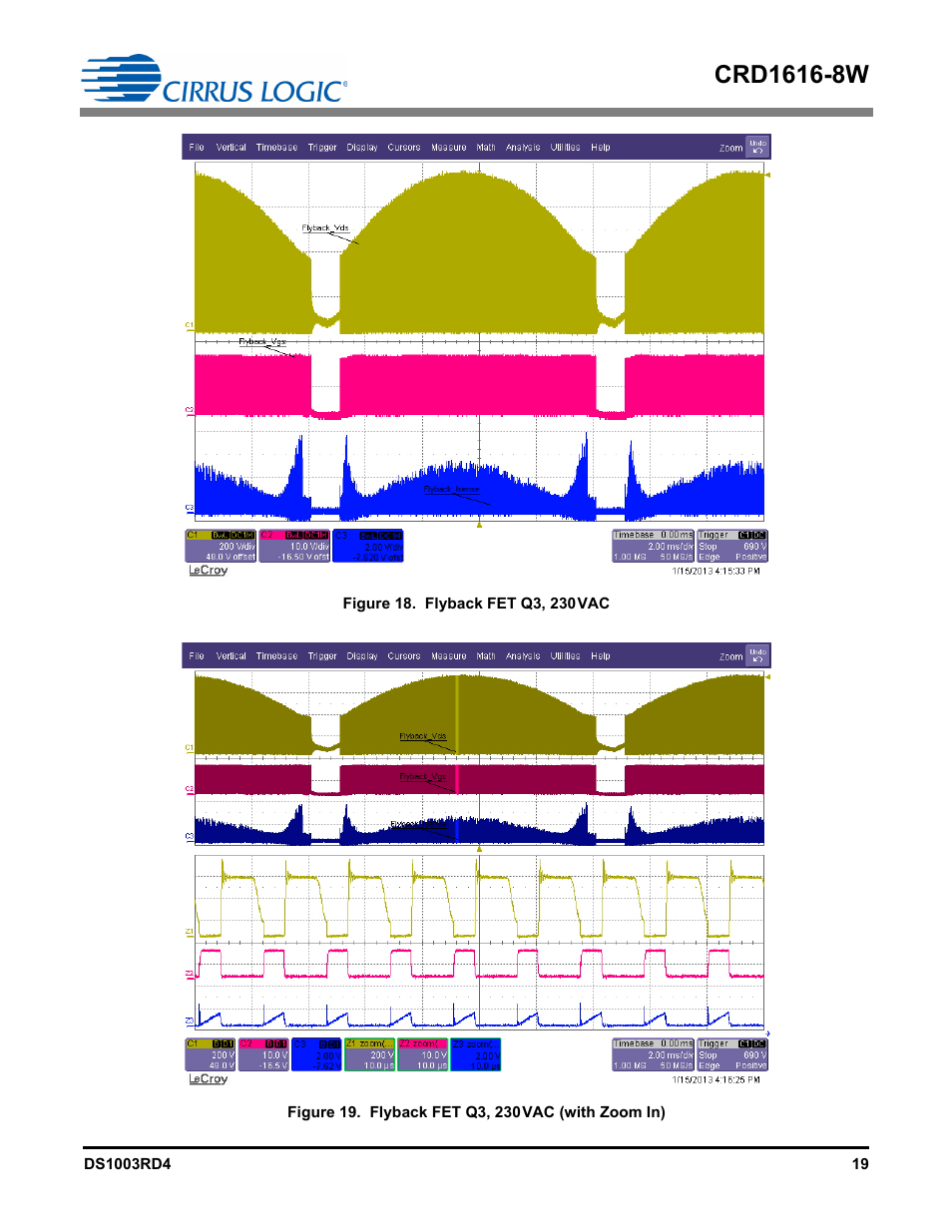 Cirrus Logic CRD1616-8W User Manual | Page 19 / 23