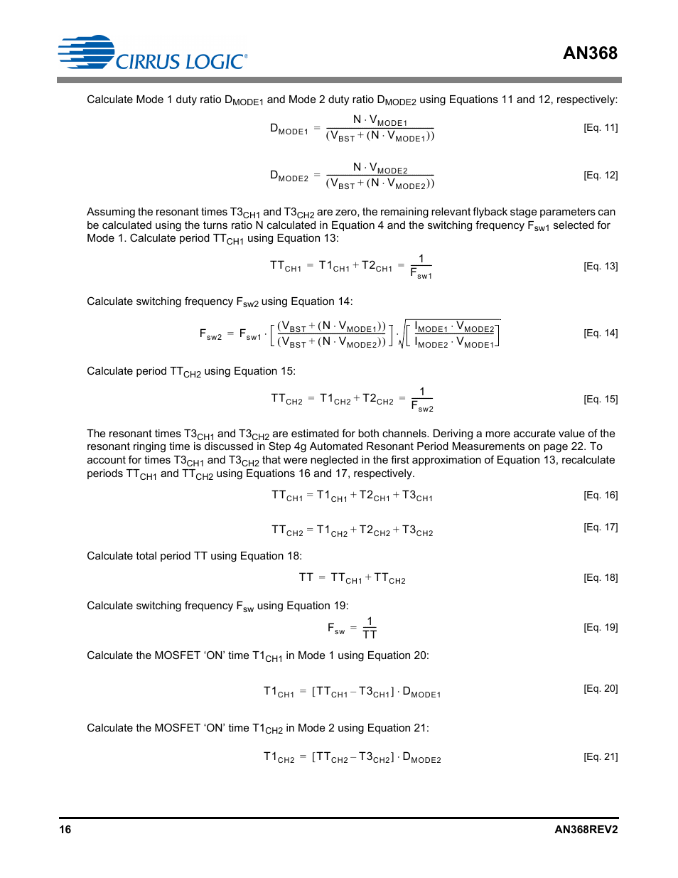 An368 | Cirrus Logic AN368 User Manual | Page 16 / 80