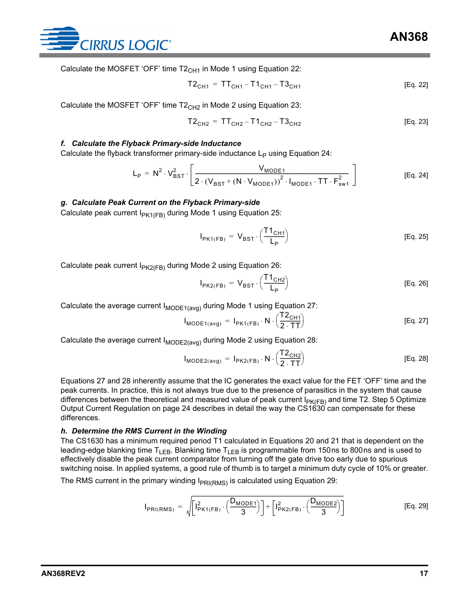 An368 | Cirrus Logic AN368 User Manual | Page 17 / 80
