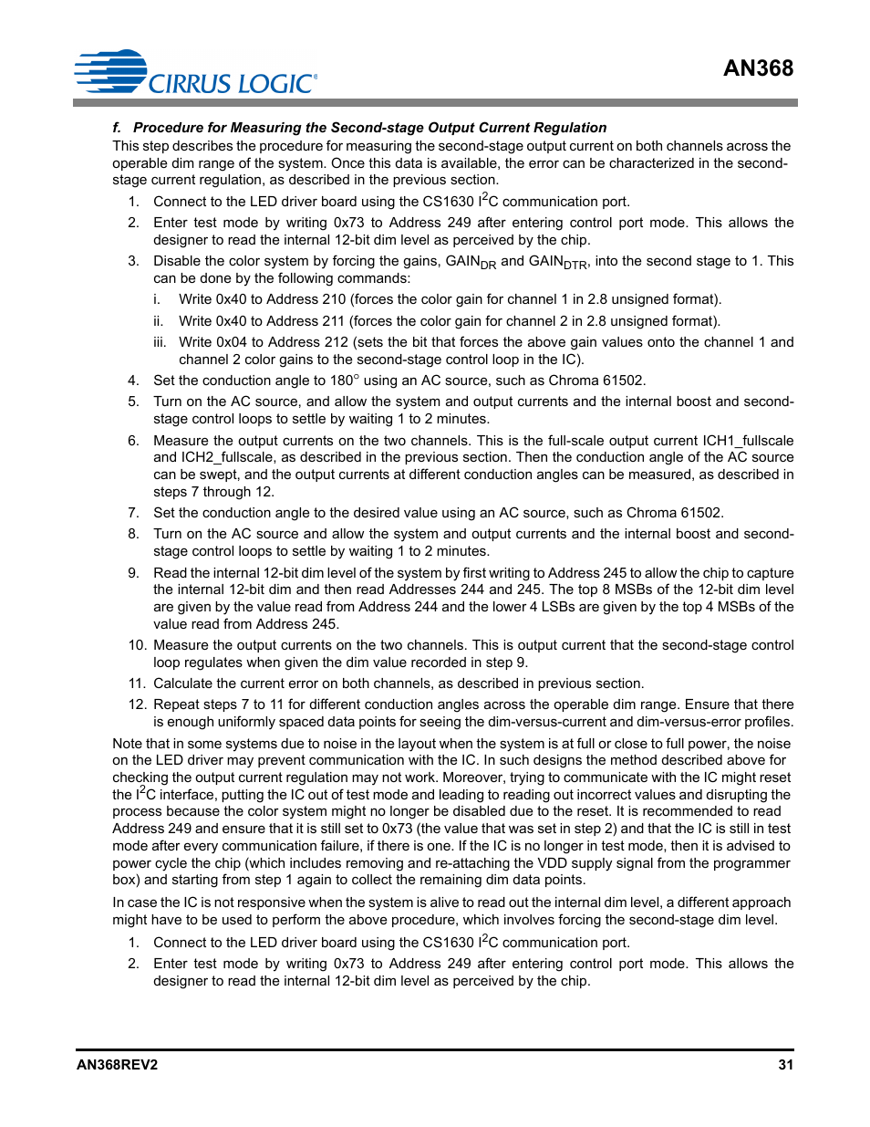 An368 | Cirrus Logic AN368 User Manual | Page 31 / 80